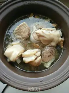 Make Meat and pig hoof freeze step 0
