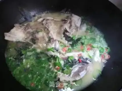 Make Boiled fish head step 6
