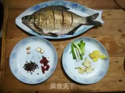 Make Red-burned fish step 0
