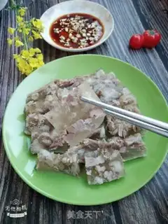 Make Meat and pig hoof freeze step 8