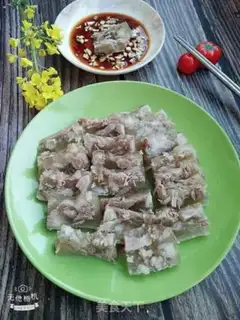 Make Meat and pig hoof freeze step 9