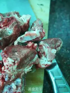Make Lamb radish step 1