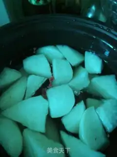 Make Lamb radish step 2