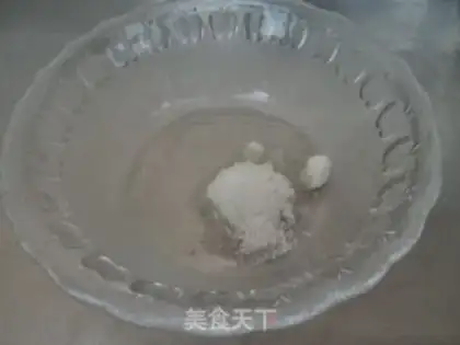 Make Red-tree melon cookies step 1