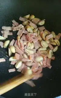 Make Bacon mushroom pizza step 6