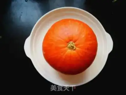 Make Pumpkin steams lilies step 0