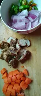 Make A halogenic vegetable step 1