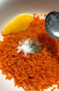 Make Carrot eggcake step 3
