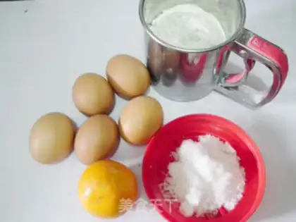 Make Orange cake step 0