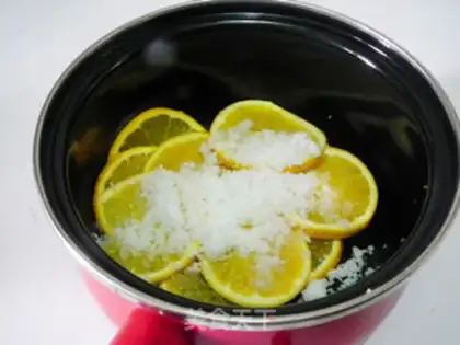 Make Orange cake step 1