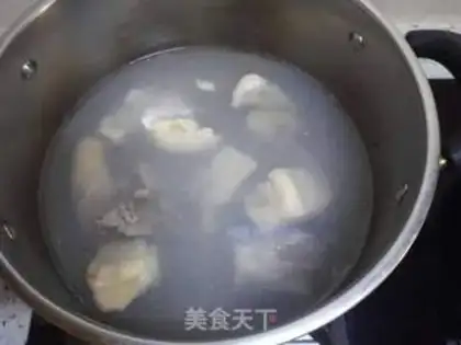 Make ♪ ♪ ♪ ♪ Tonics of red-tree duck soup ♪ step 3