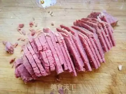 Make Pancakes and beef step 1