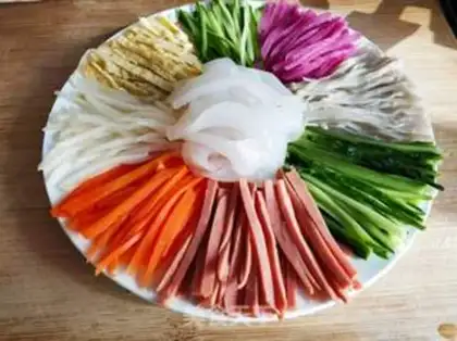 Make Five-coloured pimps step 9