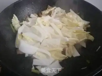 Make ♪ Scrambled cabbage ♪ step 5