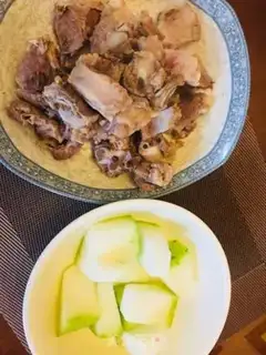 Make Pork soup step 1