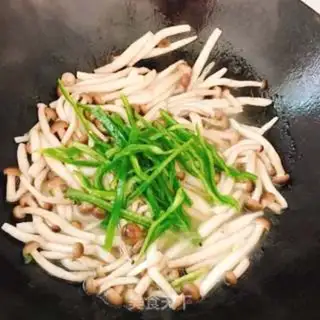 Make Pepper fried mushrooms step 4