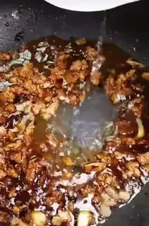 Make Chili fried meat step 6