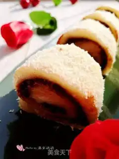 Make Coconut bean roll step 10