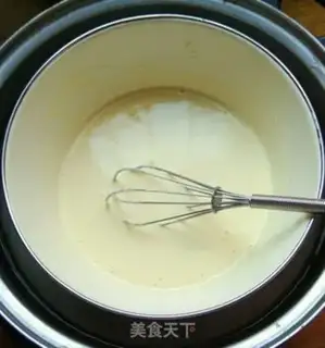 Make Low-oil, low-weather cheesecake step 2