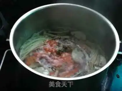 Make Shrimp mushroom tofu soup step 6