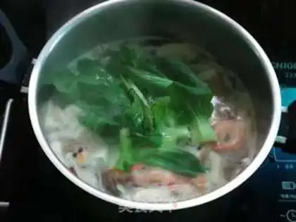 Make Shrimp mushroom tofu soup step 8
