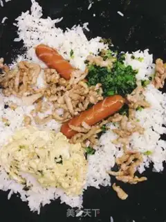 Make Fried rice step 1