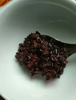 Make Black rice for fried chicken step 0