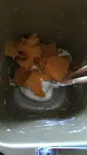 Make Double-coloured buns step 2