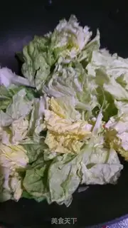Make Garlic cabbage step 2