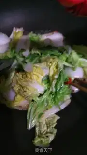 Make Garlic cabbage step 3