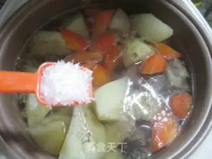 Make Carrot potato broth step 8