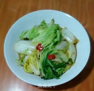 Make Garlic cabbage step 4