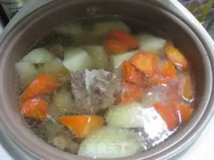Make Carrot potato broth step 9