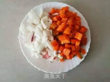 Make Carrot lamb gravy step 2