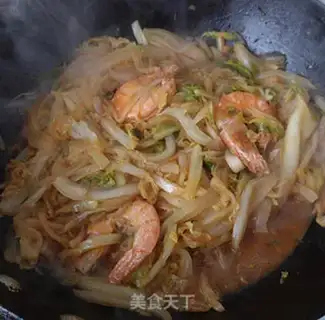 Make Shrimp cabbage step 5