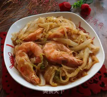 Make Shrimp cabbage step 6