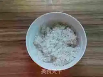 Make "Sweety red congee." step 2