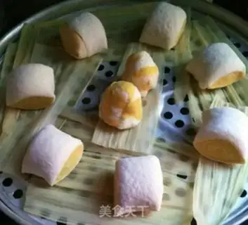 Make Double-coloured buns step 12