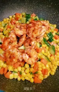 Make Three-coloured shrimp step 11