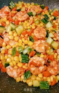 Make Three-coloured shrimp step 12
