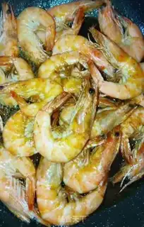 Make Spicy shrimp step 2