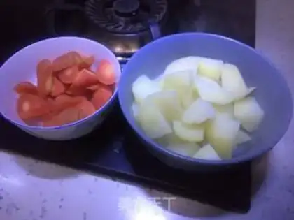 Make Curry chicken wings step 6