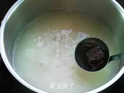 Make "Sweety red congee." step 6