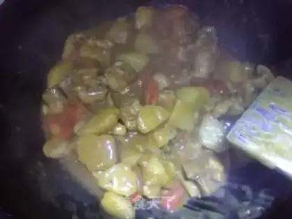 Make Curry chicken wings step 11