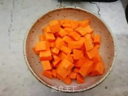 Make Oatmeal red potato mashed step 1