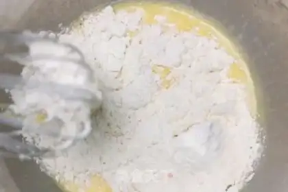 Make Cotton candy rolls step 2