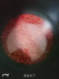 Make Red soufflé step 1