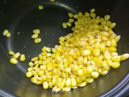 Make Corn brand step 0