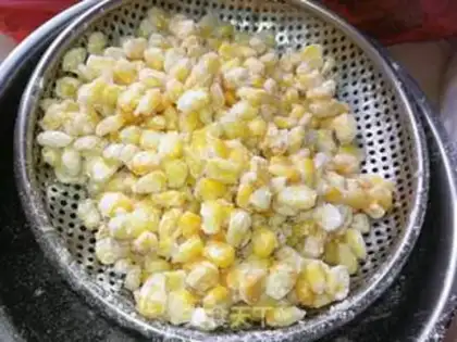 Make Corn brand step 1