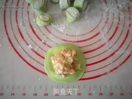 Make Double cabbage dumplings step 6